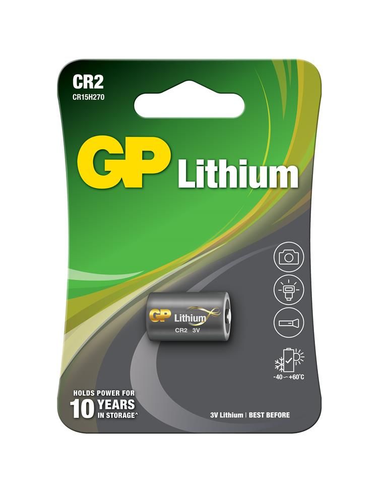 GP CR2 3V Lityum Fotoğraf Makinesi Pili (GPCR2-U1) - Tekli Paket