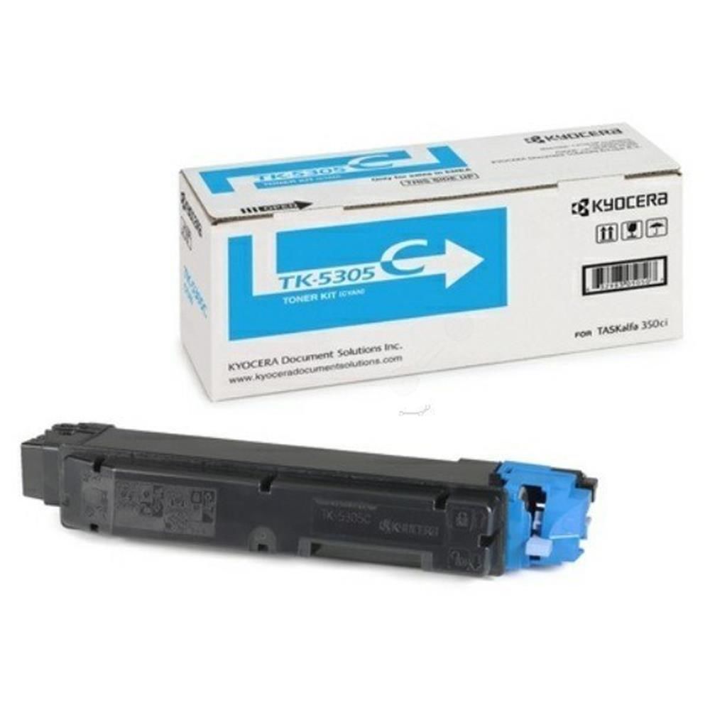Kyocera TK-5305C Cyan (Mavi) Orijinal Fotokopi Toner Kartuşu - 6.000 Sayfa