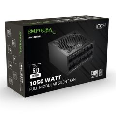 Inca IPS‑1050XN 80 Plus Platinum 1050 W ATX 12V V2.3 Full Modüler PSU