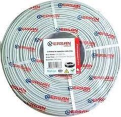 Ersan ER-2201CU 2+1 CCTV Kamera Kablosu (Mini Coax + 2x0,22mm² Besleme) 250 Metre