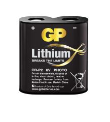 GP Batteries CR-P2 (CRP2) 6V Lityum (Lithium) Yüksek Performanslı Fotoğraf Makinesi ve Özel Cihaz Pili