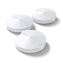 Tp‑Link DECO M5 (3‑lü Paket) AC1300 Çift Bant 867 Mbps+400 Mbps 3‑Ünite Mesh Wi‑Fi Sistemi, 2×Gbit LAN, HomeCare Antivirus & Ebeveyn Kontrol