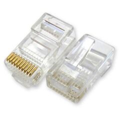 S-link SL-RJ460 RJ45 CAT6 UTP 100'lü Konnektör Network RJ45 Jakı