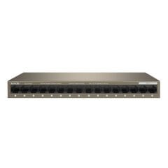 Tenda TEG1016M 16-Port Gigabit Desktop Ethernet Switch (Mini Metal Case)