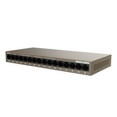 Tenda TEG1016M 16-Port Gigabit Desktop Ethernet Switch (Mini Metal Case)