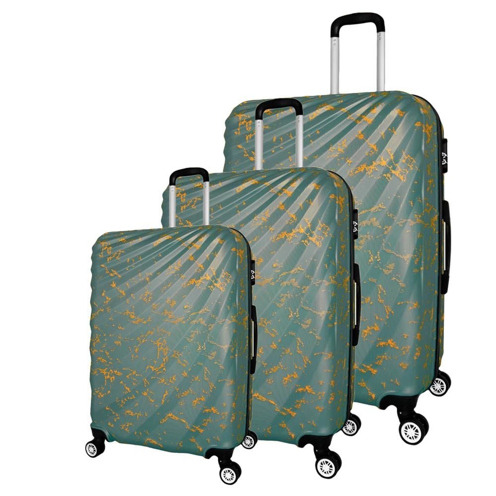 Wexta WX-300 Mint Yeşili 3’lü Anatolya Serisi Valiz Seti