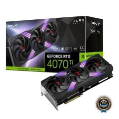 PNY RTX4070Ti XLR8 Gaming VERTO 12GB GDDR6X 192Bit Ekran Kartı (VCG4070T12TFXXPB1)