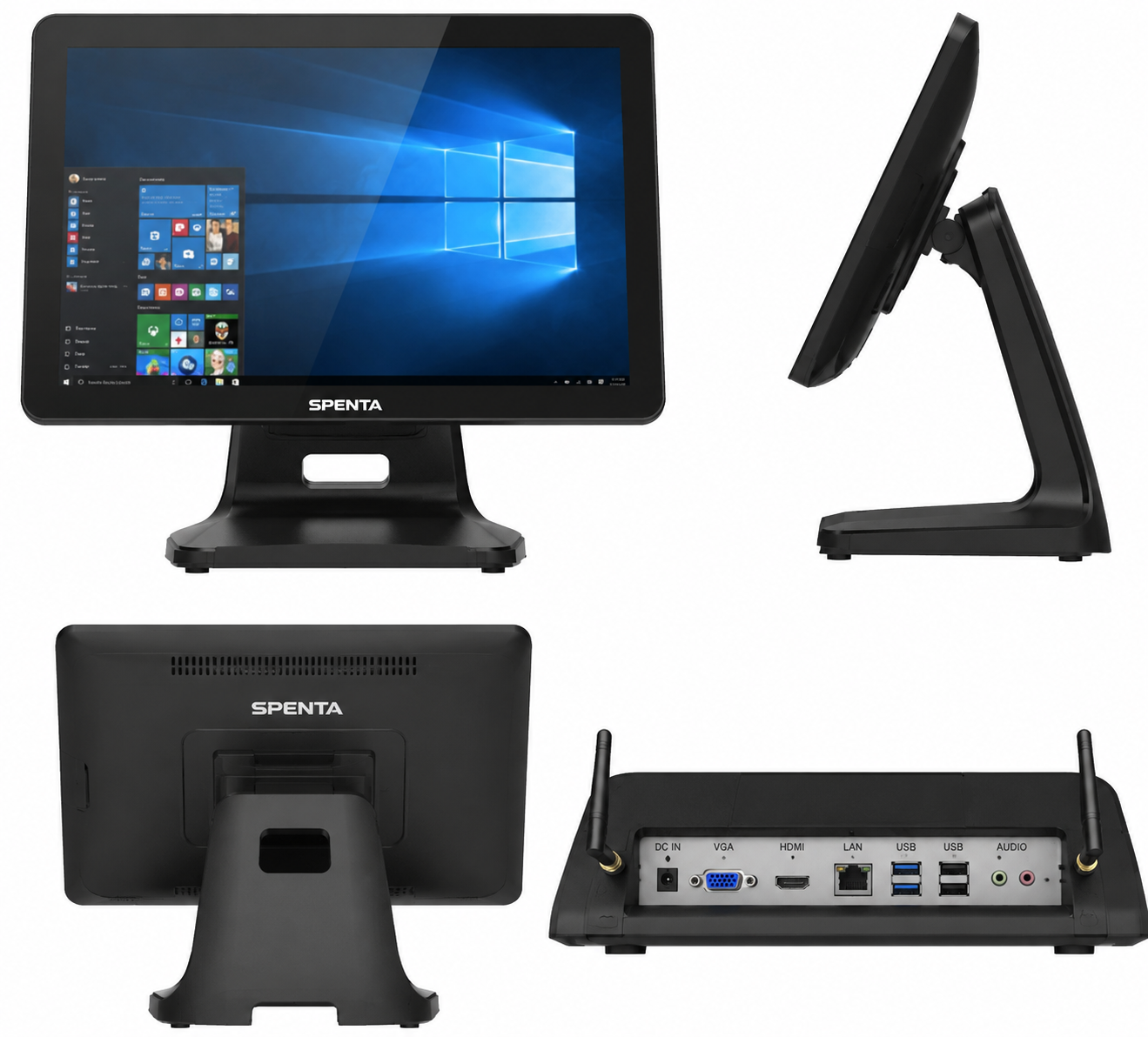 SPENTA SPC-185 18,5'' i5 (5. Nesil) 8GB RAM 256 SSD Wi-Fi Endüstriyel Pos PC