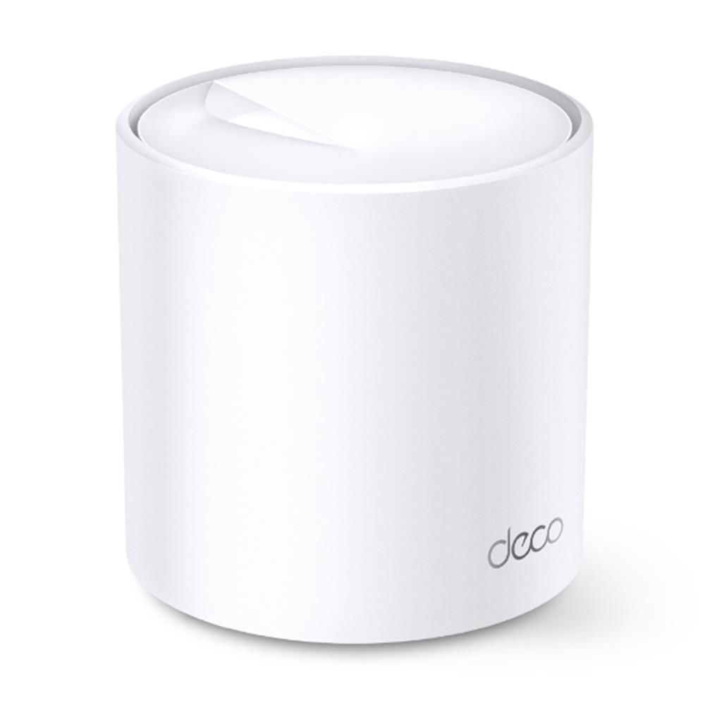 Tp‑Link DECO X20 1Li Wi‑Fi 6 AX1800 1201 Mbps 2.4 GHz 574 Mbps 1× Gigabit LAN/WAN Mesh Wi‑Fi Sistemi (Tüm Evi Kapsayan, HomeCare Güvenlik, Ethernet Geri‑Yolu) Beyaz