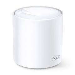 Tp‑Link DECO X20 1Li Wi‑Fi 6 AX1800 1201 Mbps 2.4 GHz 574 Mbps 1× Gigabit LAN/WAN Mesh Wi‑Fi Sistemi (Tüm Evi Kapsayan, HomeCare Güvenlik, Ethernet Geri‑Yolu) Beyaz