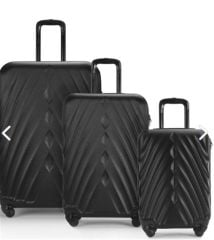 Wexta WX-400 3’lü Set Siyah Valiz