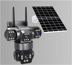 Okam O-KAM 6060 4G 6MP Dual Lens Solar Panel ve Sim Kart Destekli PTZ Güvenlik Kamerası