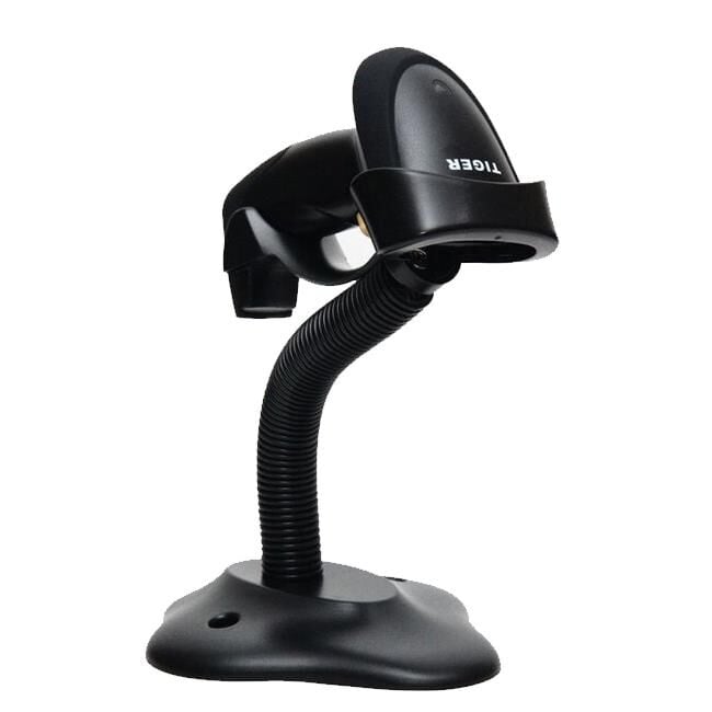 Tiger PS23-U 1D Lazer Kablolu USB Barkod Okuyucu + Stand