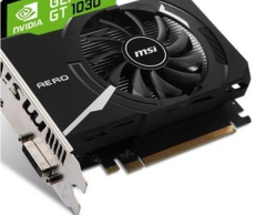 MSI GeForce GTX 1030 AERO ITX 4GD4 OC 4GB DDR4 64Bit HDMI DVI Low Profile Tek Fan Ekran Kartı