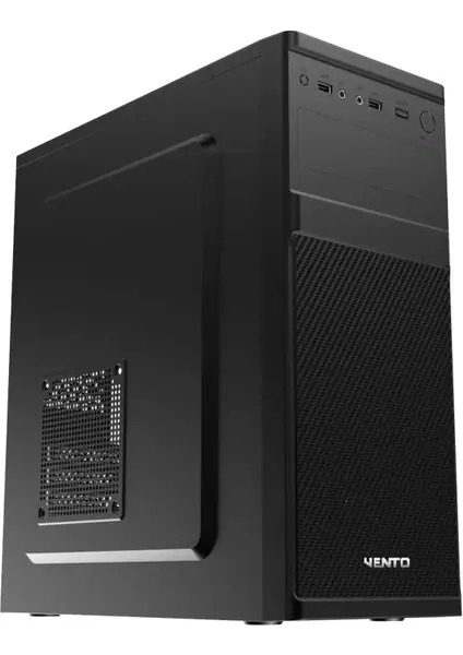 Vento VS121S 300W Midi Tower Kasa Siyah