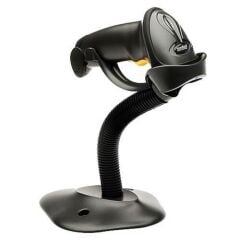 ZEBRA LS2208 (LS2208-SR20007R-UR) 1D Kablolu USB Siyah Barkod Okuyucu + Stand