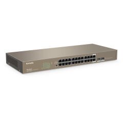 Tenda TEG1024F 24-Port Gigabit Ethernet Switch (22 x 10/100/1000Base-T, 2 x Combo SFP)