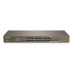 Tenda TEG1024F 24-Port Gigabit Ethernet Switch (22 x 10/100/1000Base-T, 2 x Combo SFP)