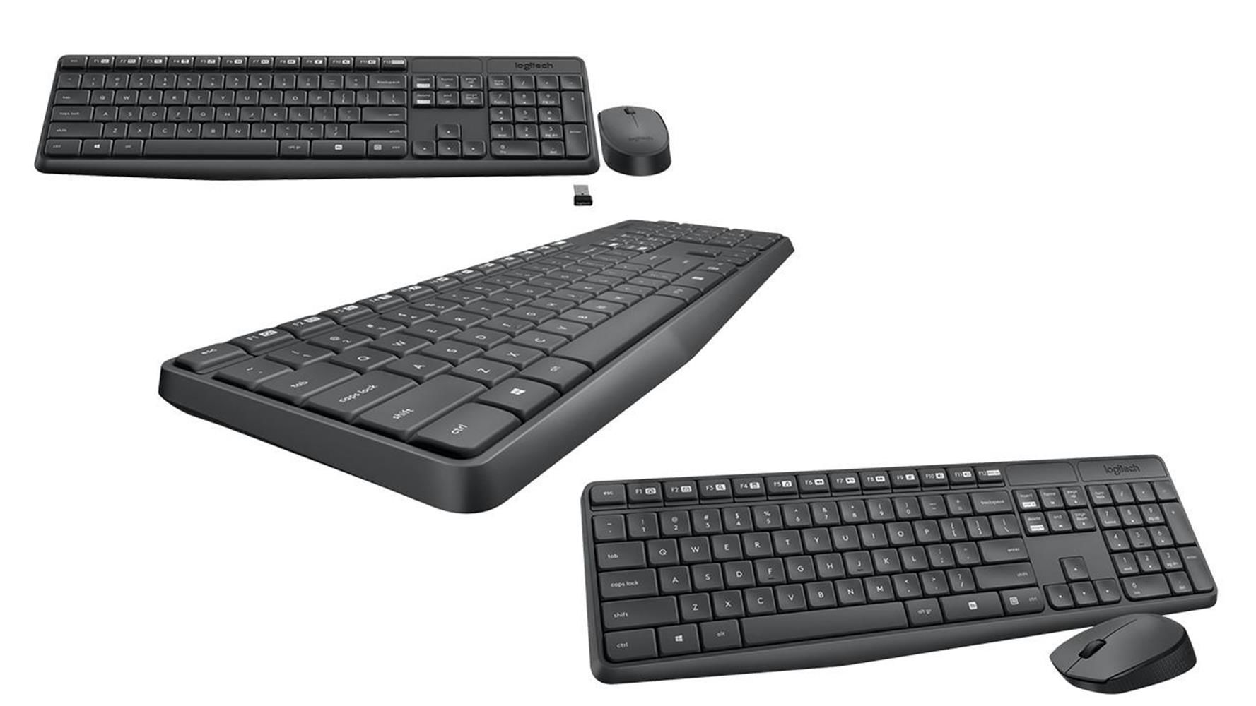 Logitech 920-007948 MK235 Rusça Kablosuz Klavye + Mouse Set