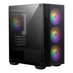 MSI MAG FORGE M100A Akrilik Yan Panel Auto-RGB 4 Fanlı mATX Gaming Bilgisayar Kasası