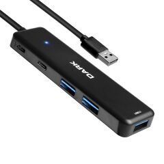 DARK DK-AC-USB347 CONNECT MASTER X5C USB 3.2 Gen 1 Giriş Çıkış USB Type-C Hub