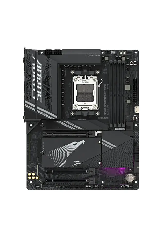GIGABYTE X870A AORUS ELITE WIFI7 DDR5 M.2 HDMI DP ATX AM5