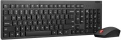 Lenovo 4X31N50744 Essential Kablosuz Klavye Mouse Seti 2.4 GHz USB Alıcılı 2. Nesil (GEN2) Siyah