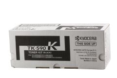 Kyocera TK-590K Black (Siyah) Orijinal Fotokopi Toneri - FS-C2026MFP, FS-C2126MFP, ECOSYS M6026cdn, M6526cdn Uyumlu (7.000 Sayfa)