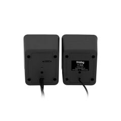 Frisby FS-334U-B 2.0 Multimedia USB Beslemeli Hoparlör Sistemi - Siyah