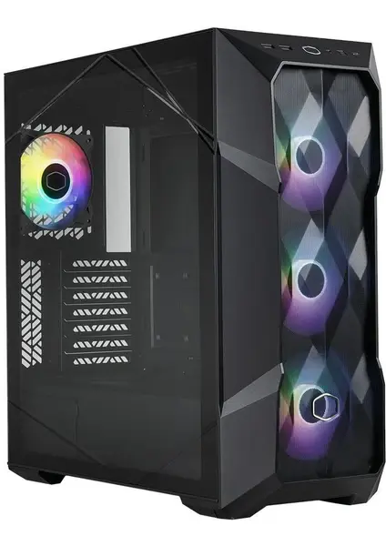 Cooler Master TD500 V2 Siyah TG 750W 80+ Bronze ARGB Mesh Mid Tower Kasa