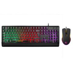 Rampage KM-99 DOBBLE Rainbow Backlight 7 Tuşlu 6400 DPI Gaming Klavye + Mouse Set
