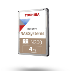 Toshiba N300 4TB 7200RPM 512MB SATA 3 NAS (Ağa Bağlı Depolama) Sabit Disk