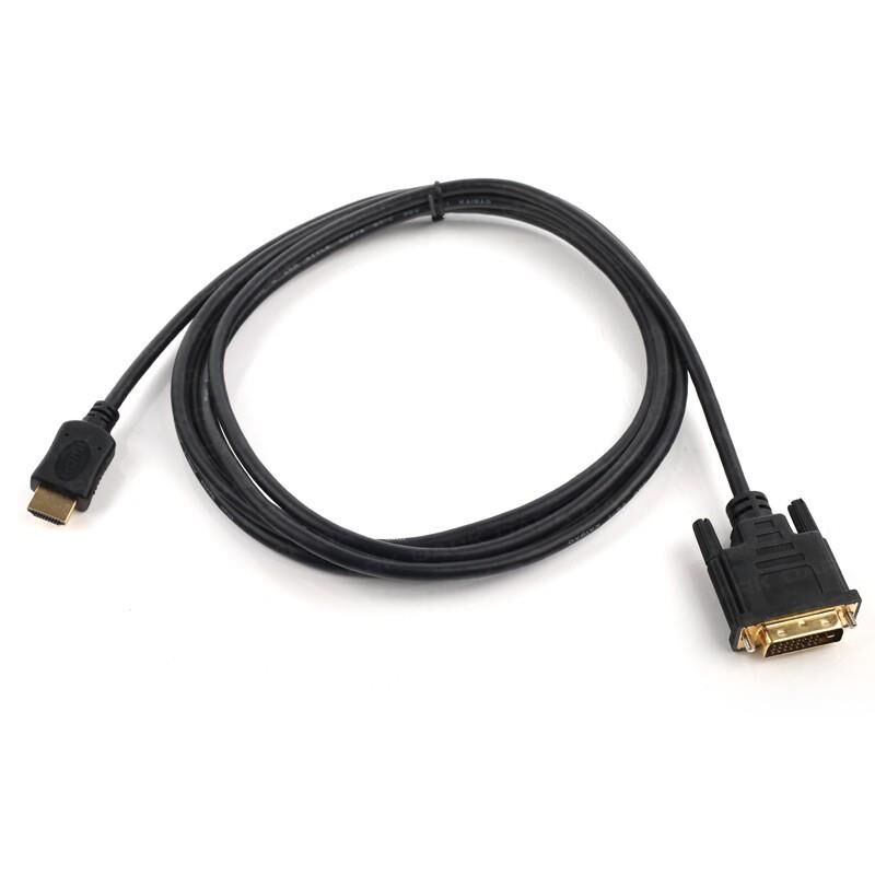 Dark DK‑CB‑DVIXHDMIL180 1.8 m HDMI ⇔ DVI (24+1) Çift Yönlü Altın Uçlu Görüntü Kablosu – HDMI 1.4v