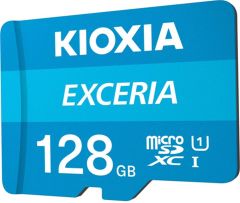 Kioxia 128GB Exceria G2 microSDXC U1 V30 4K 100/50MB/s Hafıza Kartı