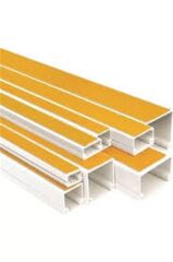 Mutlusan 25x16 mm Canalex Kendinden Yapışkanlı Beyaz Kablo Kanalı (2 Metre)