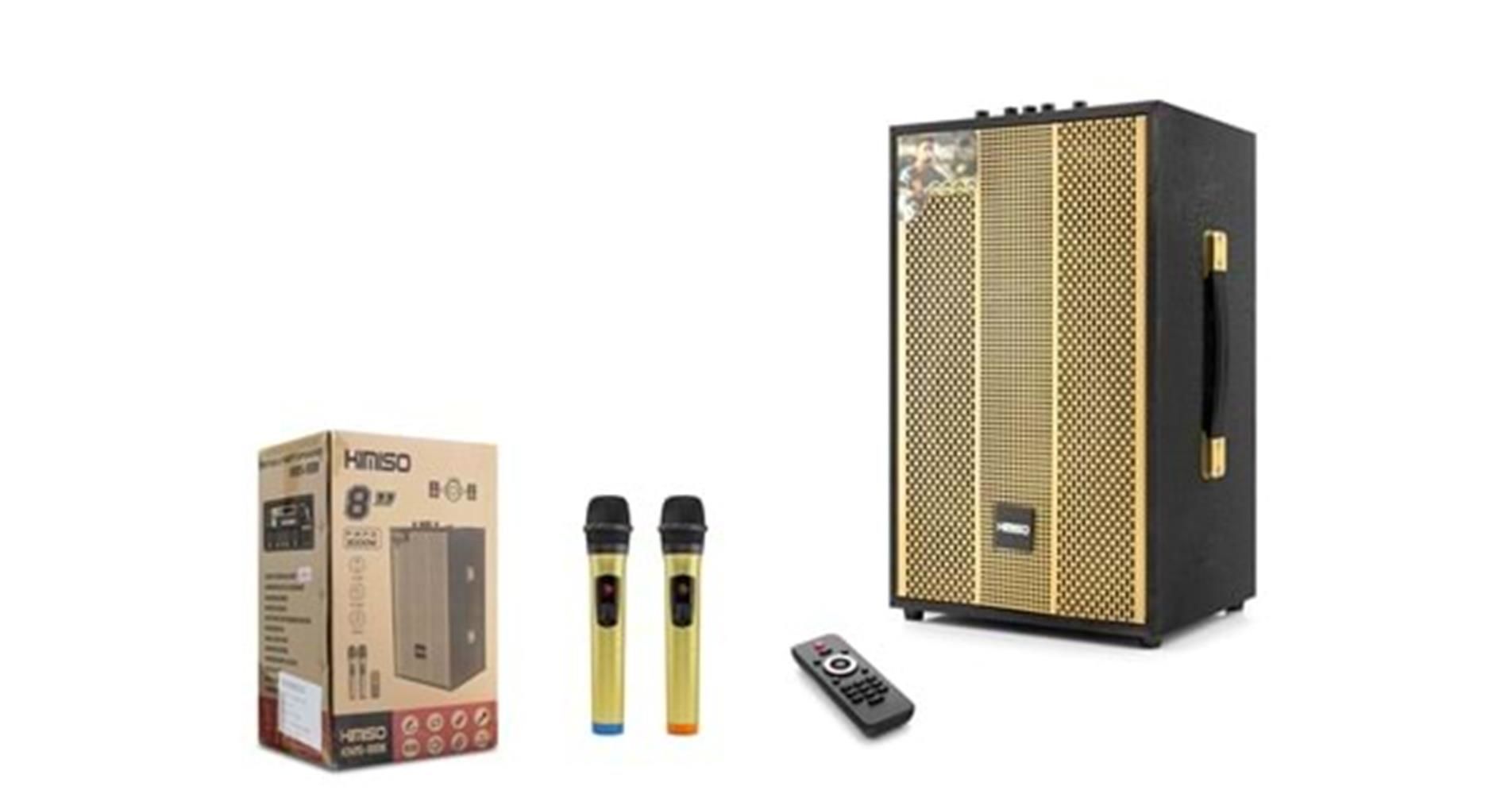 KIMISO KMS8811 Bluetooth Speaker 30W 8'' 270-200-435MM