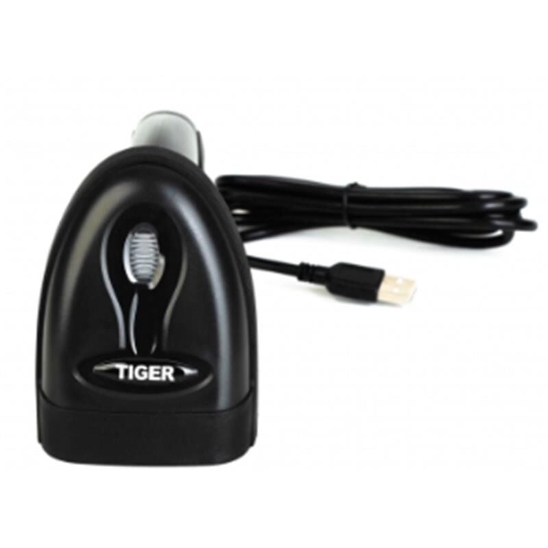 TIGER CS21 Kablolu USB Barkod Okuyucu 1D CCD Teknoloji – PC/POS Uyumlu