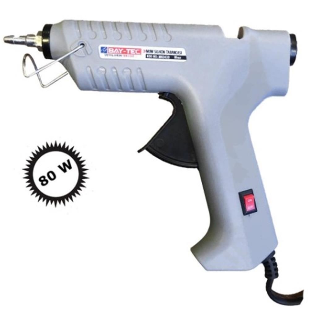 Bay-Tec MK-0438 Profesyonel Kalın Mum Silikon Tabancası - 80W