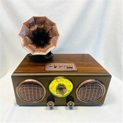 Everton Rt-748  Bluetooth Fm-Usb-Tf-Aux  Şarjlı Nostaljik Radyo
