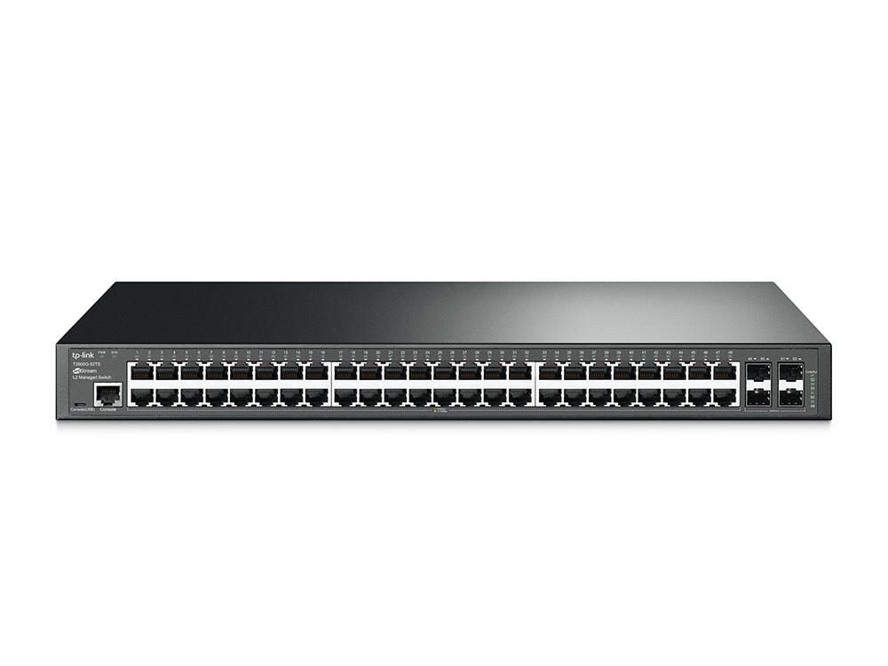 TP-Link JetStream TL-SG3452 48-Port Gigabit L2+ Managed Switch with 4 SFP Slots
