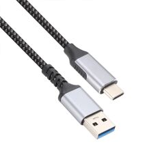 Vcom CU401M-1.8 Type-C to USB3.2 Gen2 1.8m 10Gbps 3A Şarj Kablosu