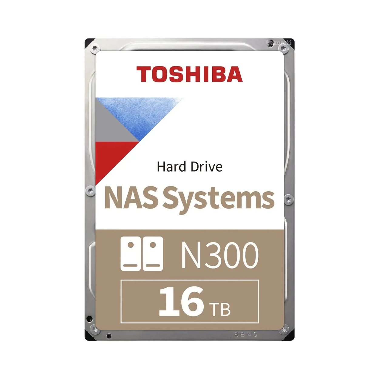 TOSHIBA N300 16 TB N300 7200RPM SATA3 1024MB 7/24  1-8  Yuvalı  Nas için