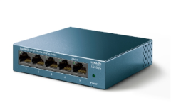 TP-Link LS105G 5 Port Gigabit 10/100/1000 Mbps Ethernet Switch Metal Kasa Yönetilemez Masaüstü Switch