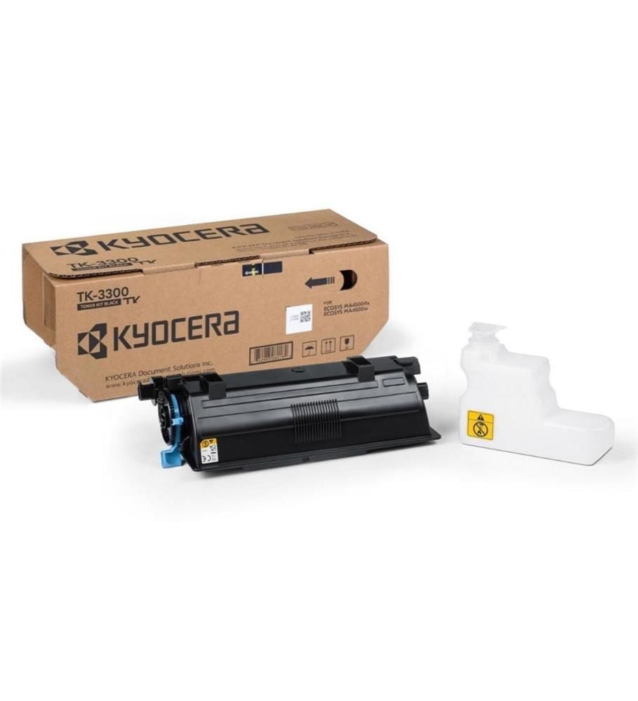 Kyocera TK-3300 Siyah (Black) Orijinal Fotokopi Toneri - Ecosys MA4500 / PA4500 Serisi