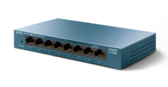 TP-Link LS108G 8 Port Gigabit 10/100/1000 Mbps Ethernet Switch Metal Kasa Yönetilemez Masaüstü Switch