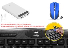 Everest KB-799 Siyah Usb 1- Hub Q Multimedia Klavye