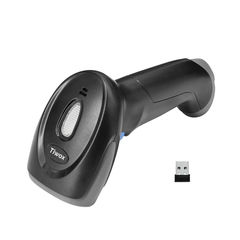 TiWox VSK-227 1D Lazer Kablosuz Barkod Okuyucu Batarya + Mini USB Dongle