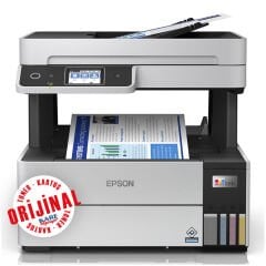 Epson EcoTank L6490 Çift Taraflı Wi-Fi Ethernet Faks Tarayıcı Fotokopi Renkli Mürekkep Tanklı A4 Çok Fonksiyonlu Yazıcı