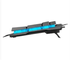 Rampage W-GRANITE Siyah-Gri Low Profile Blue Switch Kablosuz Mekanik Gaming Klavye (2.4GHz + BT + Type-C)