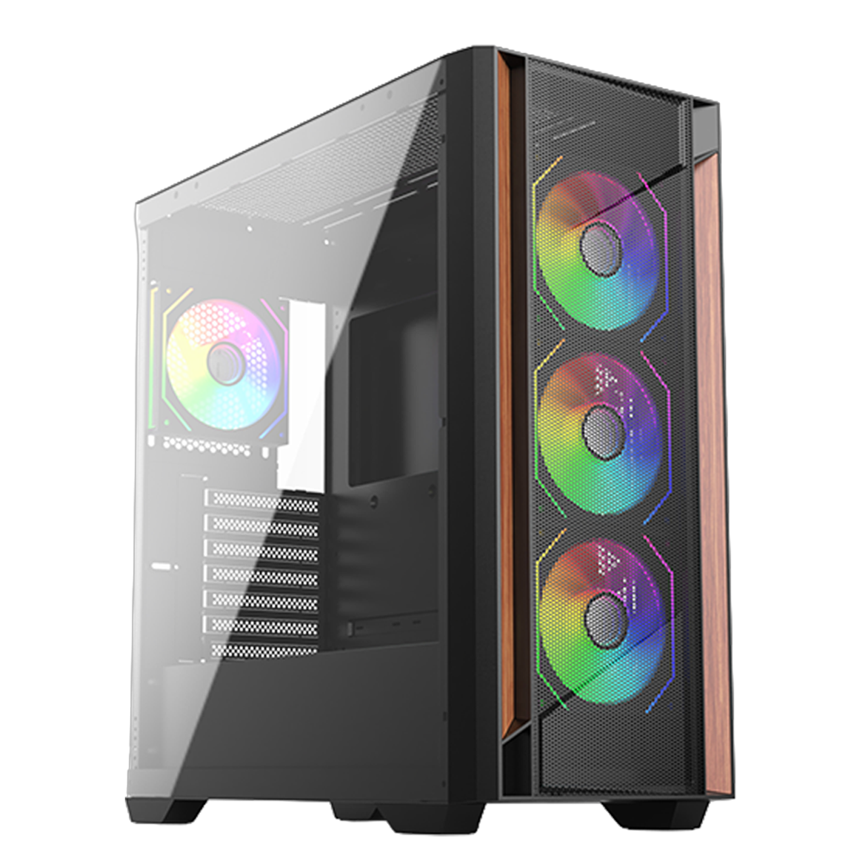 FRISBY FC-9575G 750W 80+ BRONZE ARGB 4X FAN GAMING KASA